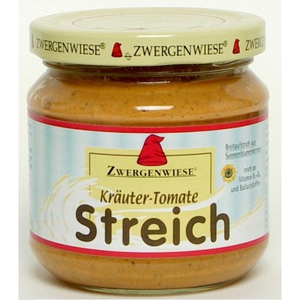 Pate Bio Vegetal cu Rosii si Verdeturi Zwergenwiese 180gr