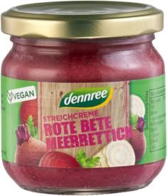 Pate Bio Vegetal cu Sfecla Rosie si Hrean Dennree 180gr