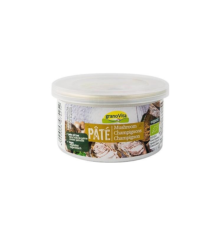 Pate cu Ciuperci Bio 125gr GranoVita