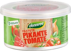 Pate Picant cu Tomate Bio Dennree 125gr