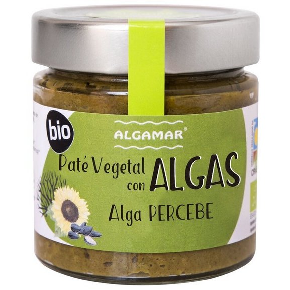 Pate Vegetal cu Alge Percebe Bio 180 grame Algamar