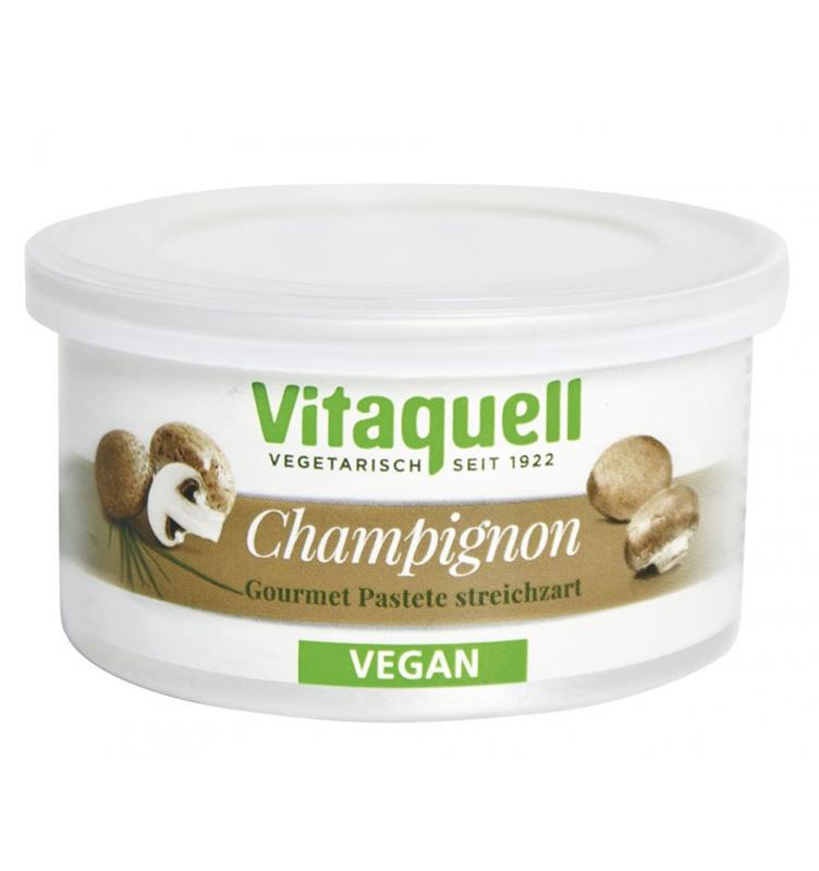 Pate Vegetal cu Ciuperci Bio Gourmet 125 grame Vitaquell