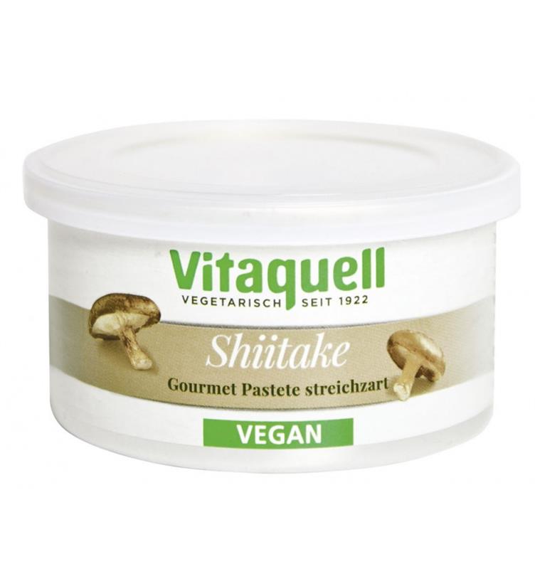 Pate Vegetal cu Ciuperci Shiitake Bio Gourmet 125 grame Vitaquell
