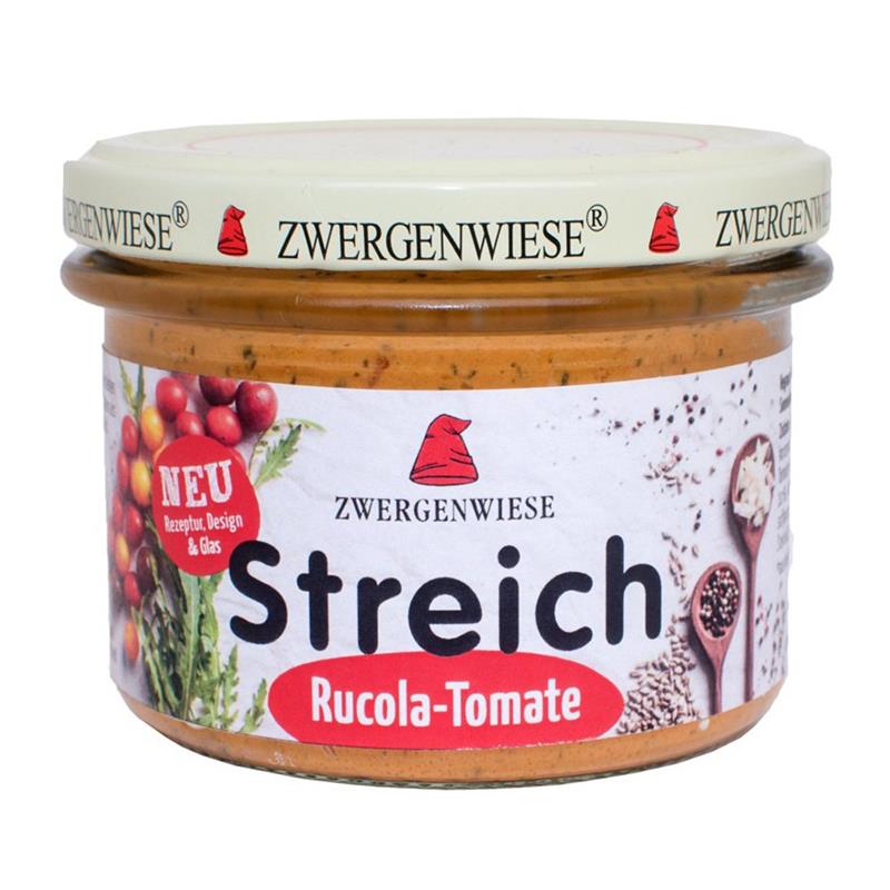 Pate Vegetal cu Rucola si Tomate Fara Gluten Bio 180 grame Zwergenwiese