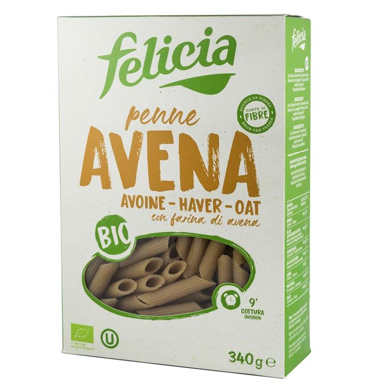 Penne din Faina de Ovaz Bio 340gr Felicia