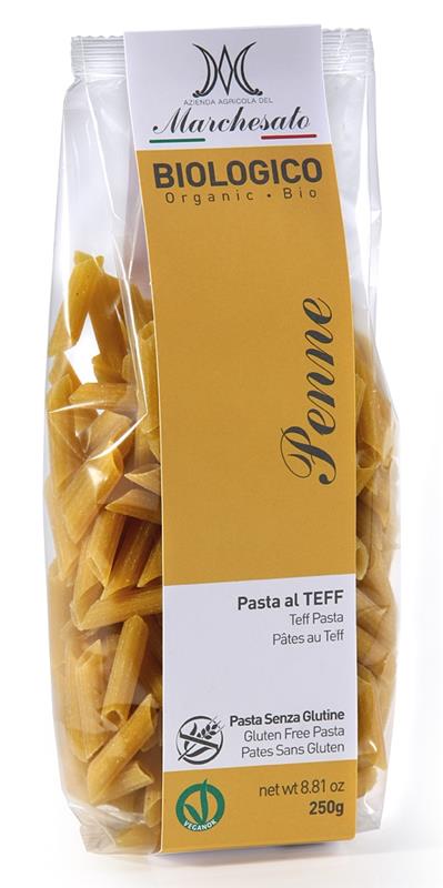 Penne din Teff Fara Gluten Bio Marchesato 250gr