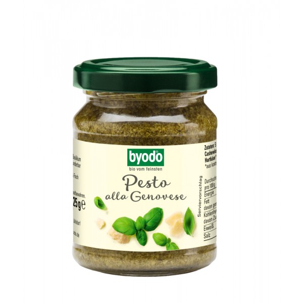 Pesto Alla Genovese Fara Gluten Bio 125 grame Byodo