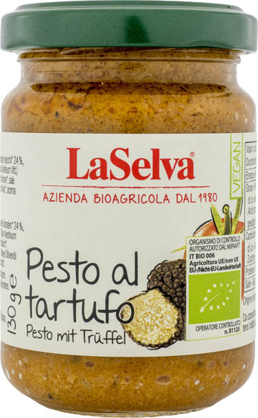 Pesto cu Trufe Bio 130gr LaSelva