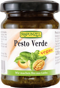 Pesto Verde Bio Vegan Rapunzel 120gr