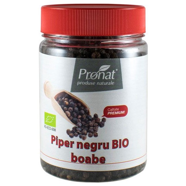 Piper Negru Boabe Bio Pronat 140gr