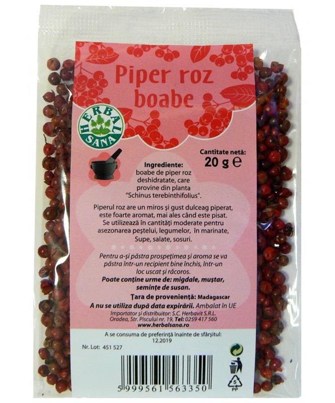 Piper Roz Boabe 20gr Herbavit