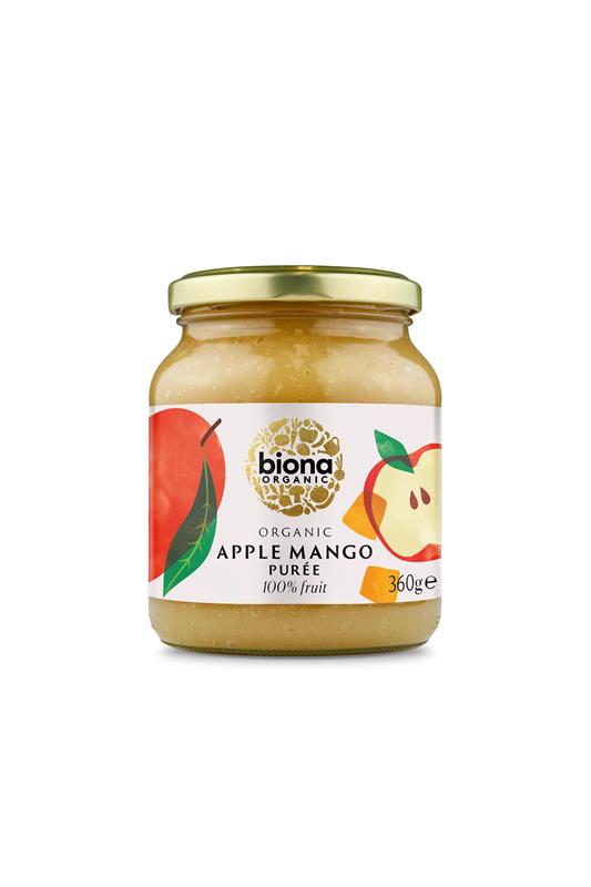 Piure de Mere si Mango Bio 360 grame Biona