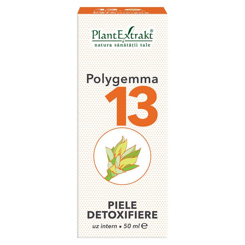 Polygemma 13 - Piele Detoxifiere 50ml PlantExtrakt