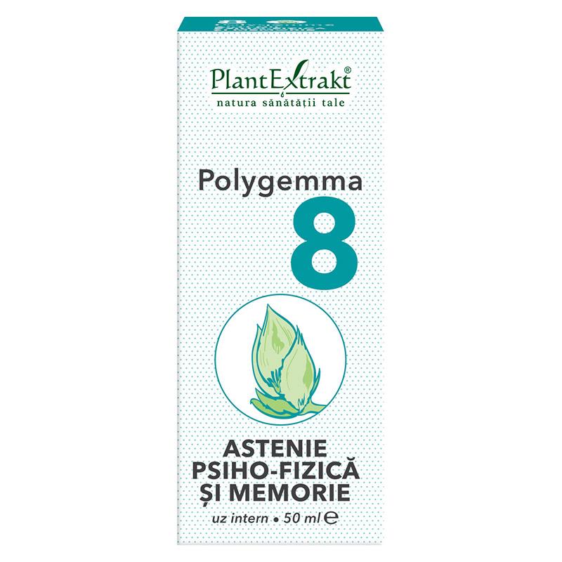 Polygemma 8 - Astenie si Memorie 50ml PlantExtrakt
