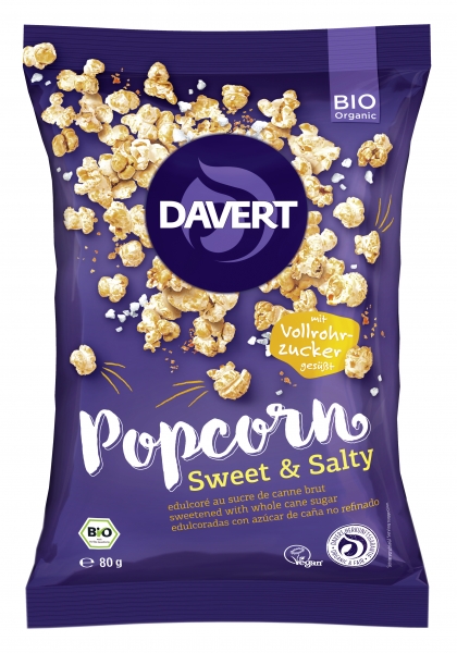 Popcorn Dulce Sarat Bio 80gr Davert