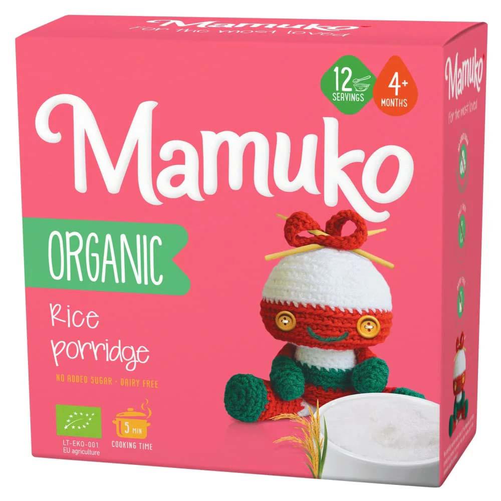 Porridge din Orez Eco 4+ luni 200 grame Mamuko