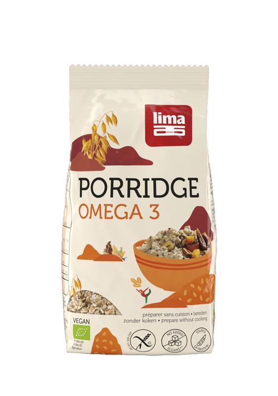 Porridge Express cu Omega 3 Fara Gluten Bio 350gr Lima