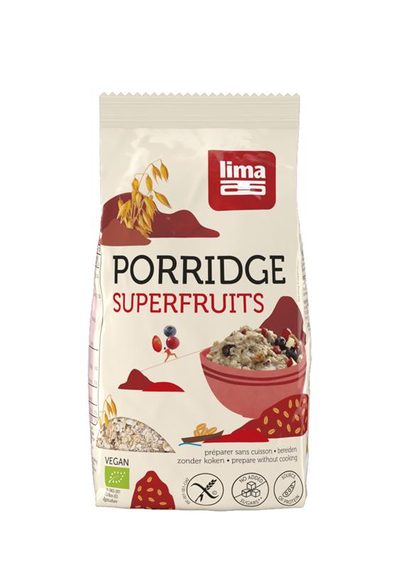 Porridge Express cu Superfructe Fara Gluten Bio 350gr Lima