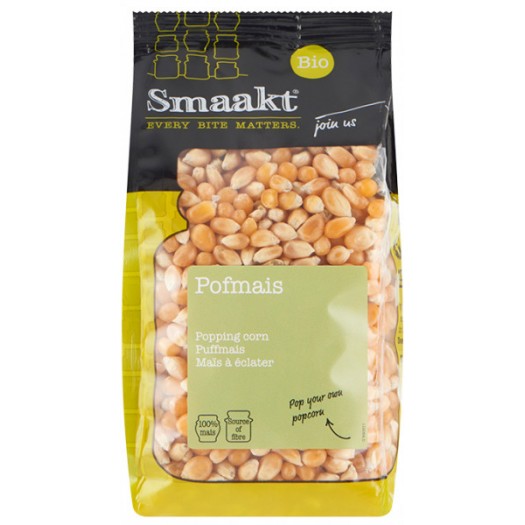 Porumb pentru Popcorn Bio 400 grame Smaakt