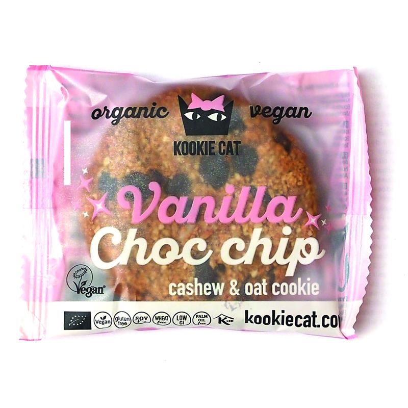 Prajiturica cu Vanilie si Ciocolata Fara Gluten Bio 50gr Kookie Cat