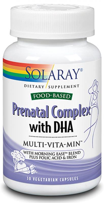 Prenatal Complex + DHA Solaray Secom 30cps