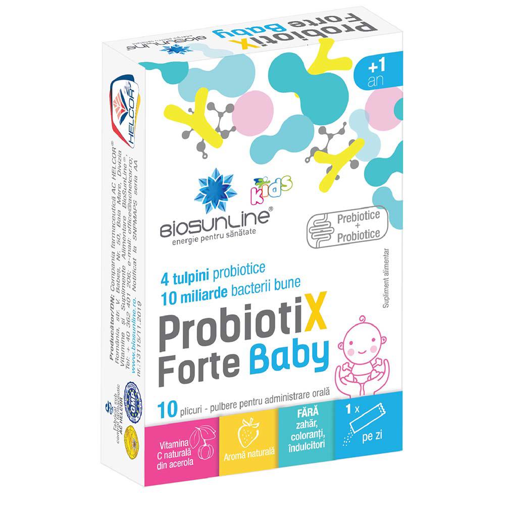 Probiotix Baby BioSunLine 10 plicuri Helcor