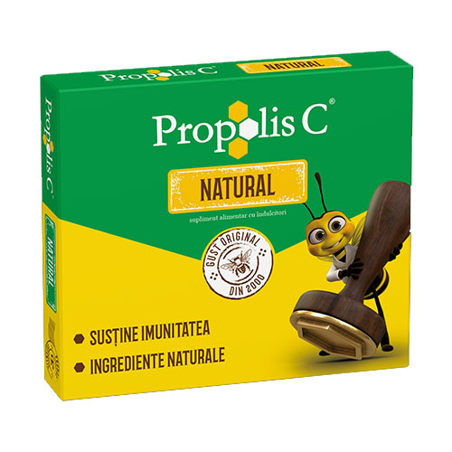 Propolis C Natural 20 comprimate de Supt
