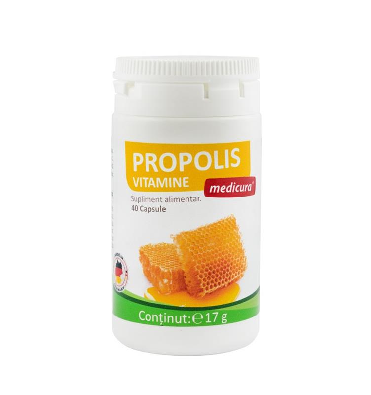 Propolis Plus Vitamine 40cps Medicura
