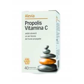 Propolis Vitamina C Alevia 40cpr