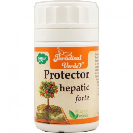 Protector Hepatic Forte 60cps Paradisul Verde