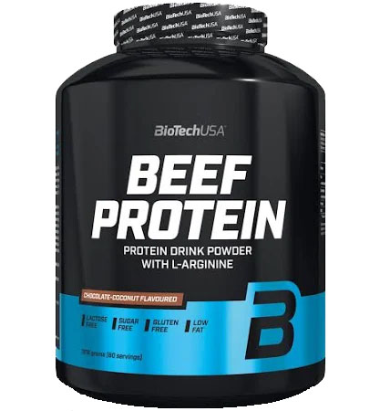 Proteina Hidrolizata Pura din Carne de Vita Fara Creatina Beef Protein 1816 grame Bio Tech USA