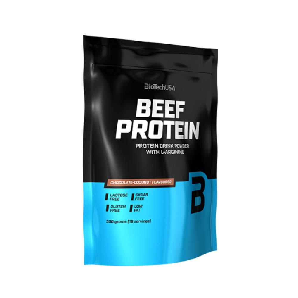 Proteina Hidrolizata Pura din Carne de Vita Fara Creatina Beef Protein 500 grame Bio Tech USA