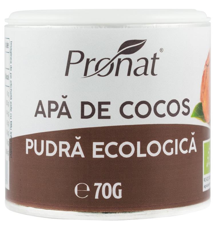 Pudra de Apa de Cocos Bio 70 grame Pronat