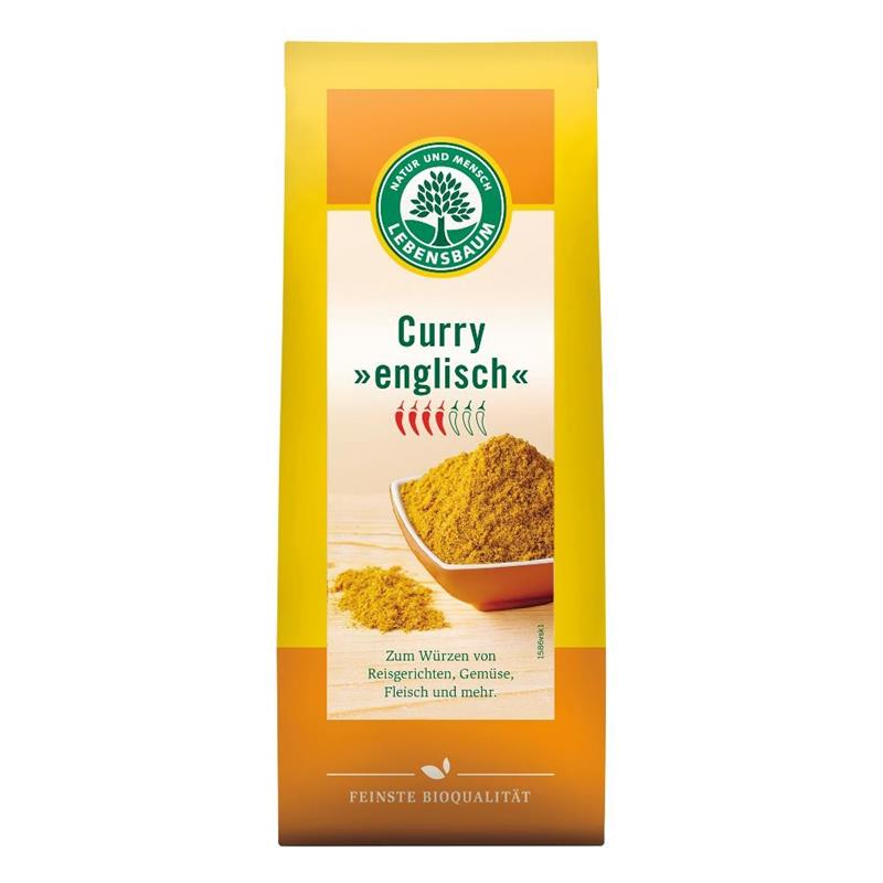 Pudra de Curry Englezesc Bio 50 grame Lebensabum