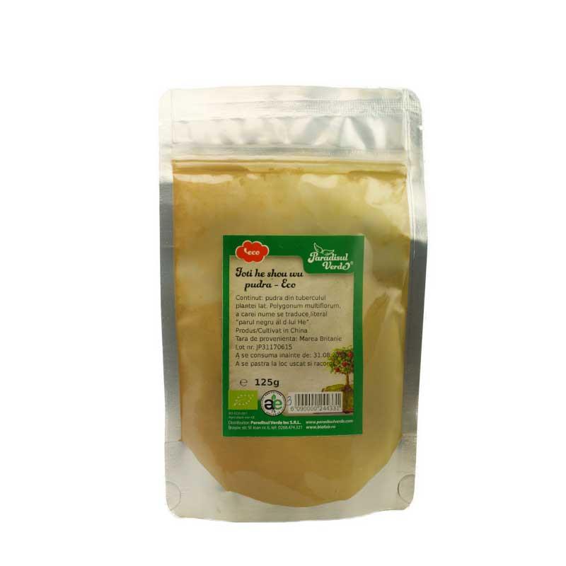 Pudra de Fo Ti He Shou Wu Bio 125gr Paradisul Verde