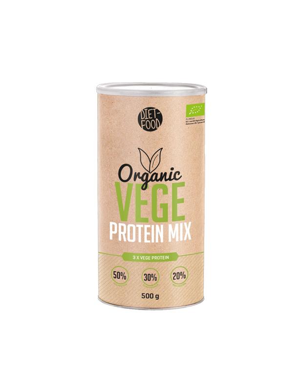 Pudra Mix de Proteine Vegetale Bio Diet Food 500gr