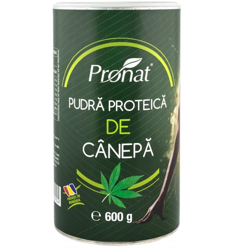 Pudra Proteica de Canepa 600 grame Pronat