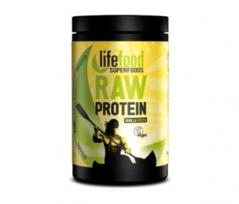 Pudra Proteica Green Vanilla Superfood Raw Bio Lifefood 450gr