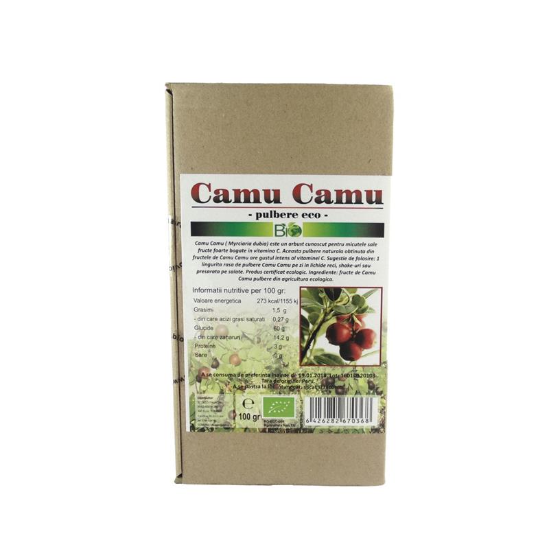 Pulbere Camu Camu Bio 100 grame Deco Italia