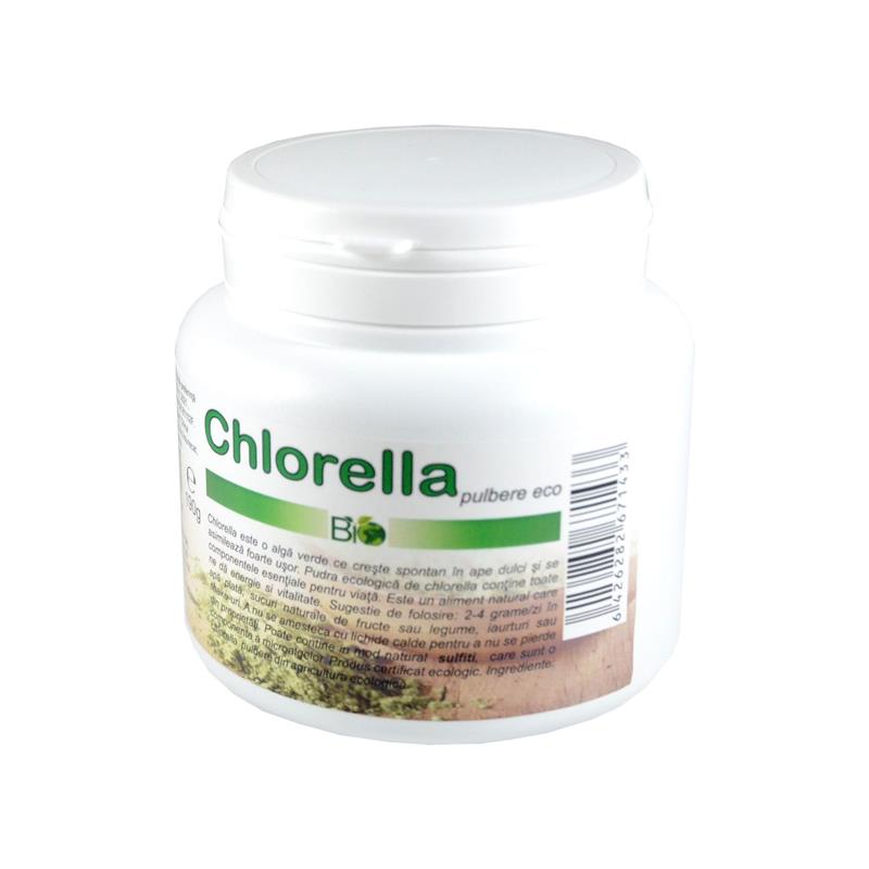 Pulbere Chlorella Bio 190 grame Deco Italia