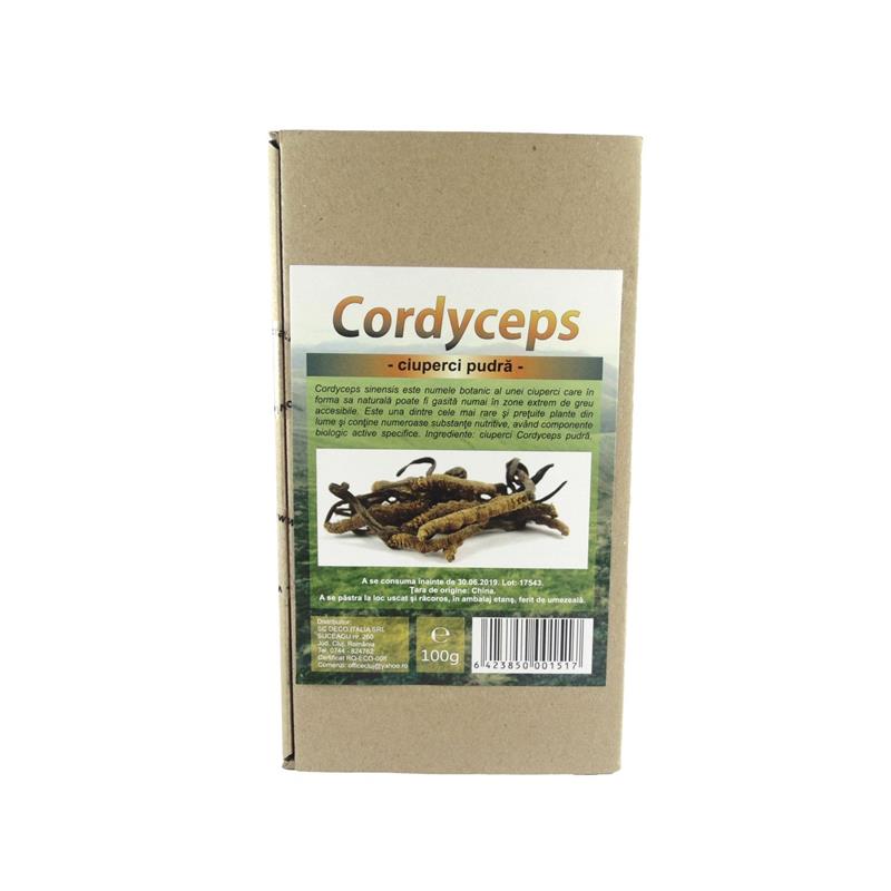 Pulbere Ciuperci Cordyceps 100 grame Deco Italia