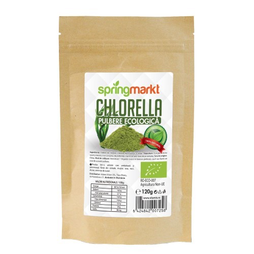 Pulbere de Chlorella 120 grame Springmarkt