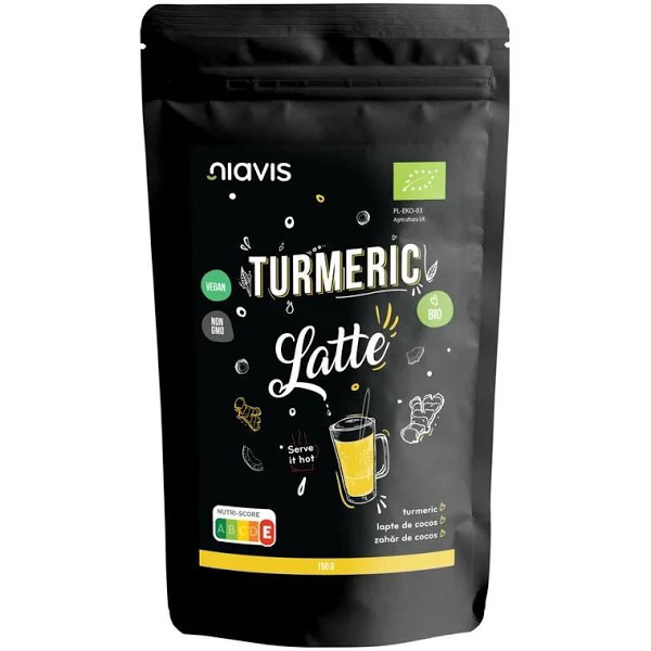 Pulbere Turmeric Latte Bio 150 grame Niavis