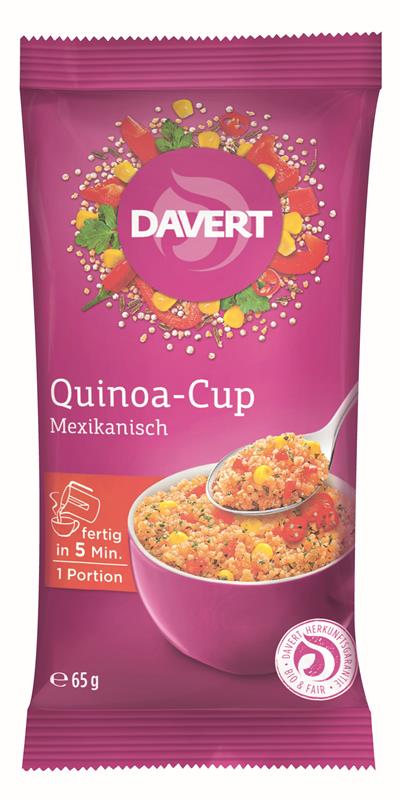 Quinoa Mexicana Style Cup Bio 65gr Davert