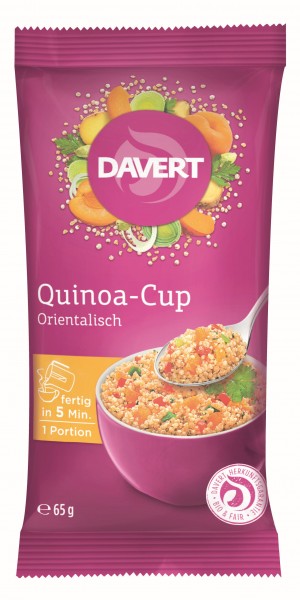 Quinoa Orientala Style Cup Bio 65gr Davert