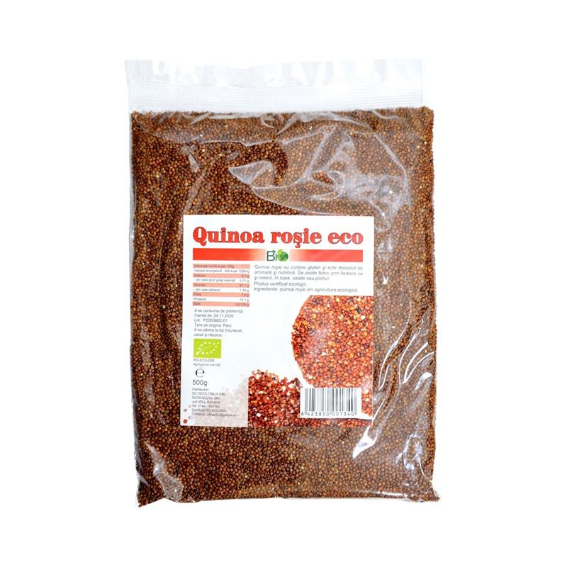 Quinoa Rosie Bio 500 grame Deco Italia
