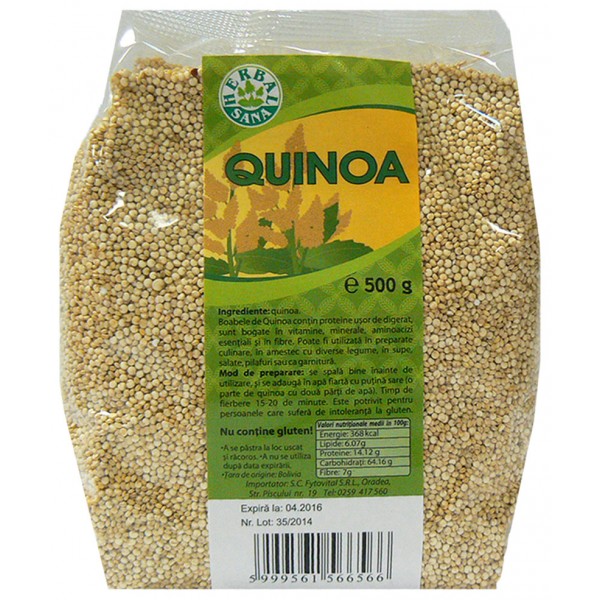 Quinoa Seminte Herbavit 500gr