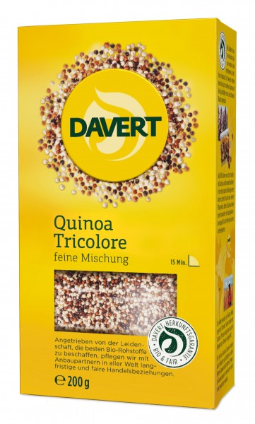 Quinoa Tricolora Bio 200gr Davert