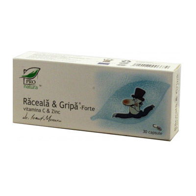 Raceala & Gripa Forte Medica 30cps