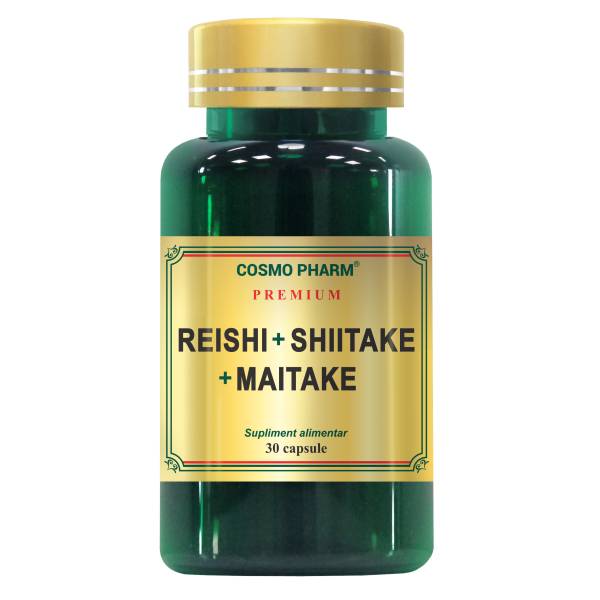Reishi Shiitake Maitake 30cps Cosmo Pharm
